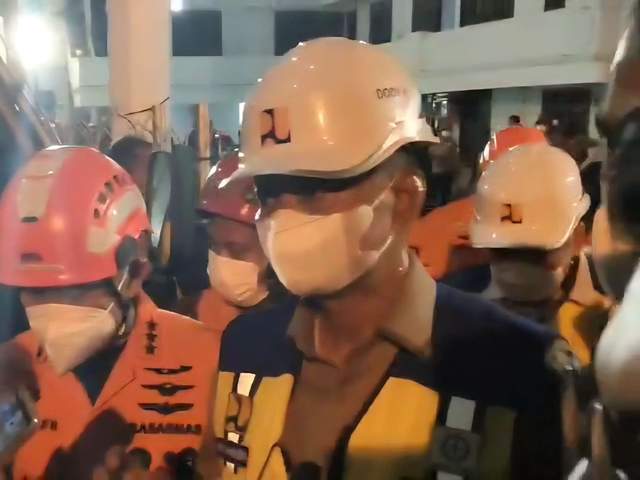 ​Menteri PUPR: Evaluasi Bangunan Ponpes Setelah SAR Selesai