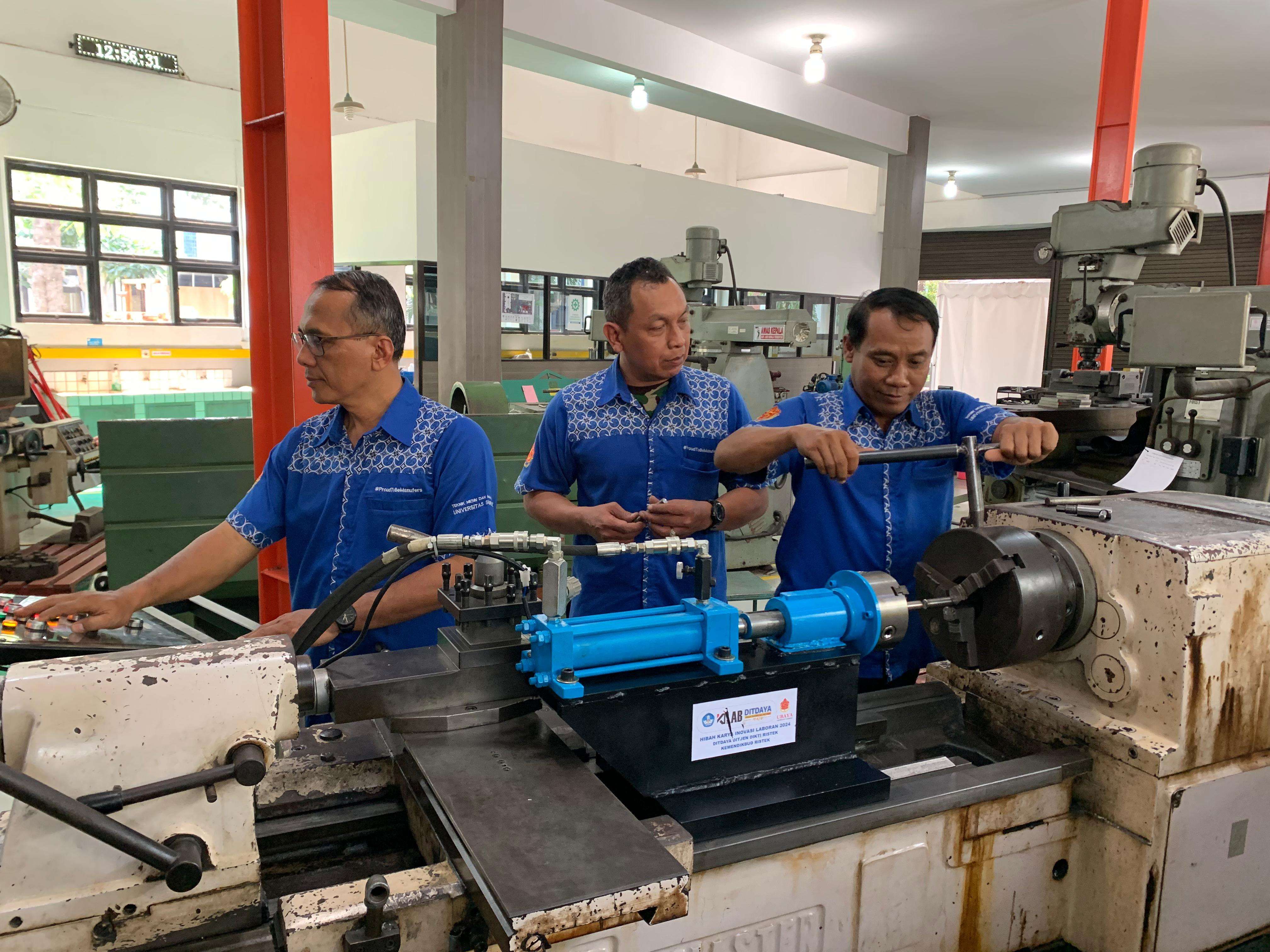 Tim Ubaya Ciptakan Alat Bantu Pengelasan Pakai Mesin Bubut - RRI.co.id