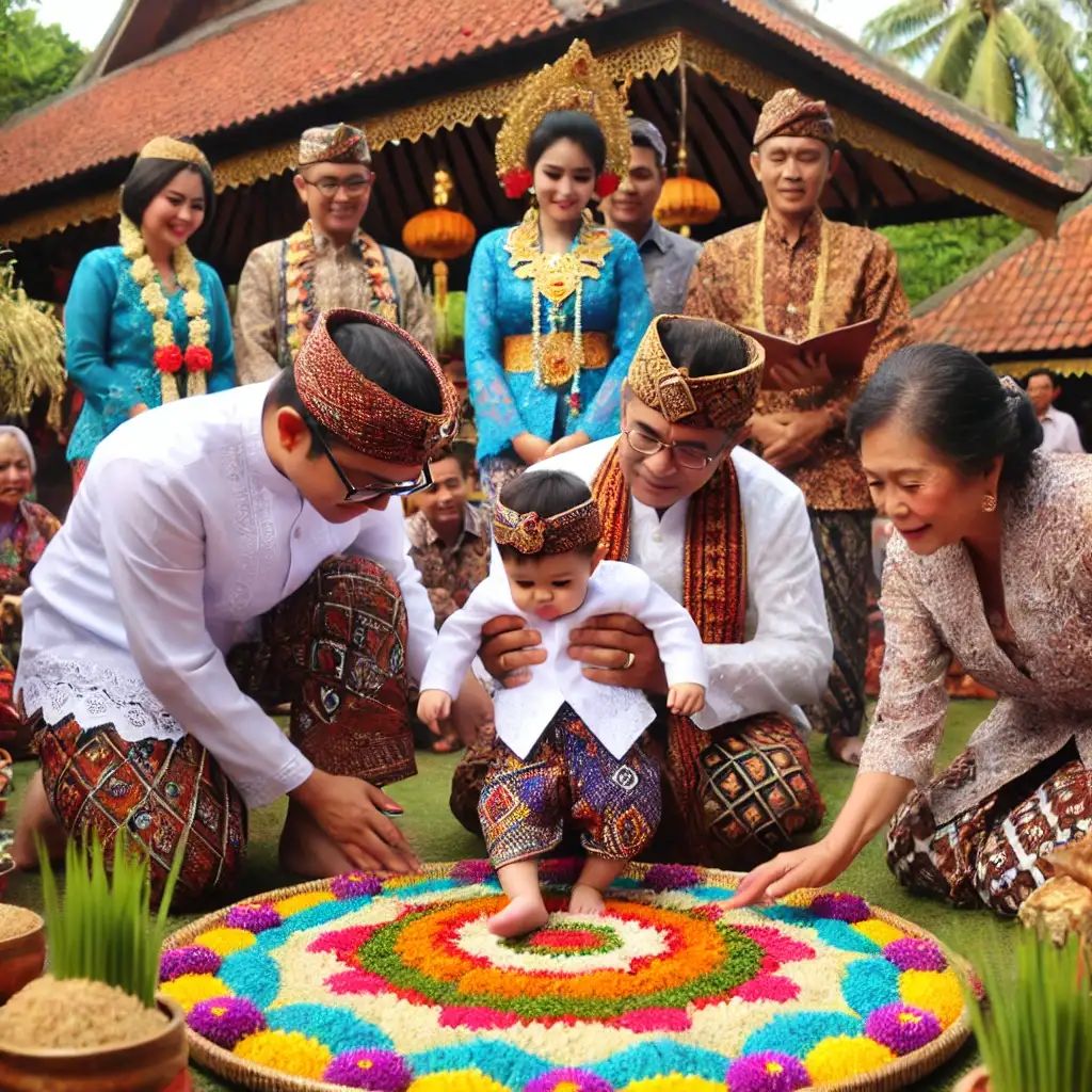 Tedak Siten, Tradisi Kuno dalam Keluarga Jawa