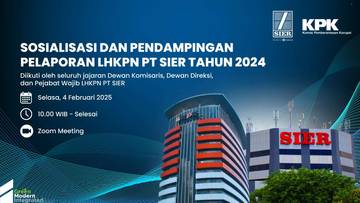 SIER Perkuat Transparansi LHKPN, KPK Apresiasi Kepatuhan Perusahaan