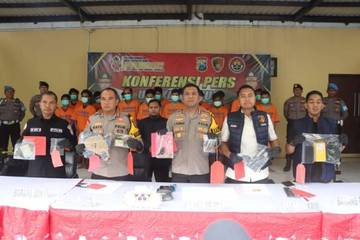 Polisi di Sidoarjo ungkap Rangkaian Kasus Curanmor 