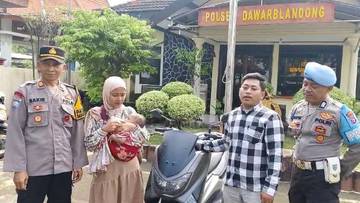 Korban Curanmor Bersyukur Motor Ditemukan Polisi  
