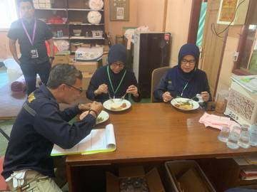 BBKK Surabaya Lakukan Pemeriksaan Makanan Jamaah Haji