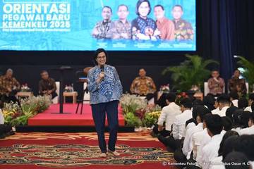 Orientasi 1.037 CPNS, Menkeu Sri Mulyani Tekankan Integritas