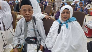 Suami Meninggal, Isnaini Bersua Almarhum Saat Ibadah Haji