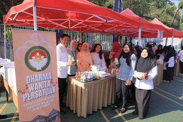 Bazar UMKM dan Khitan Gratis Warnai Hari Pengayoman
