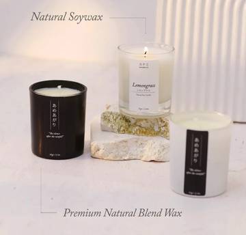 Kanami Scents Angkat Soywax Aromaterapi Estetik Ramah Lingkungan