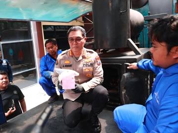 ​Polda Jatim Musnahkan 9,3 Kg Sabu