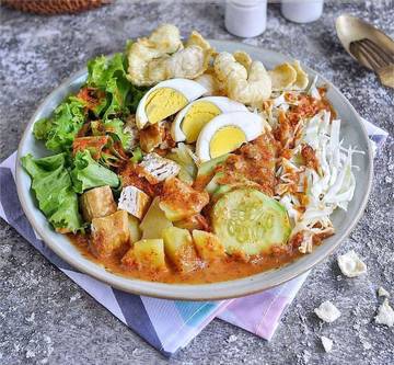Rujak Pengantin, Gado-Gado Segar Khas Betawi