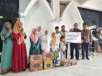 Rayakan HUT ke 130, BRI Gelar Aksi Sosial