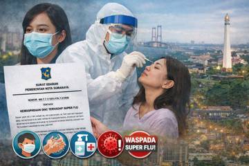 Pemkot Surabaya Terbitkan SE Kewaspadaan Super Flu