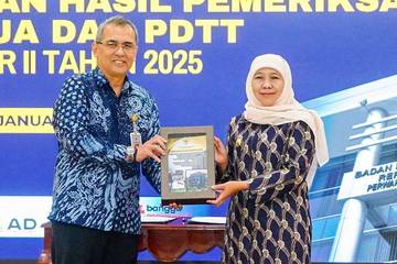 Khofifah Terima LHP BPK, Komitmen Perbaikan Tata Kelola