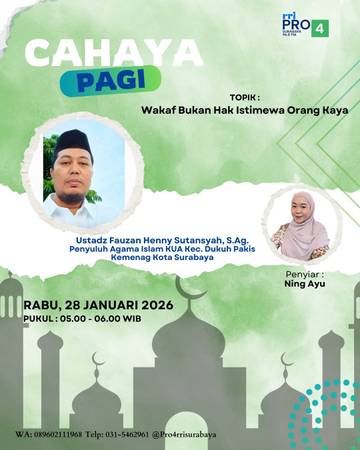 Wakaf Instrumen Kesejahteraan Umat dan Investasi Akhirat Berkelanjutan