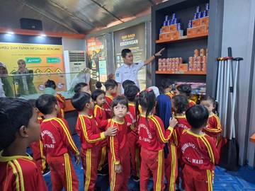 Taman Edukasi Bencana BPBD Jatim Ramai Peminat