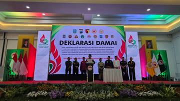 Sembilan Perguruan Silat di Jatim Gelar Deklarasi Damai