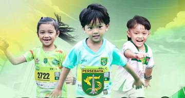  Kids Dash Meriahkan Laga Persebaya vs Dewa United