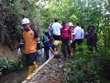 ​Mayat Bayi Ditemukan Terbungkus Tas di Hutan Mojokerto