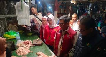 Satgas Pangan Polda Jatim Sidak Pasar Jelang Ramadhan