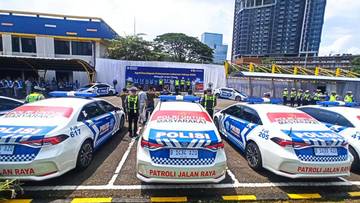 ​Jasa Marga Serahkan 101 Mobil Patroli ke Korlantas