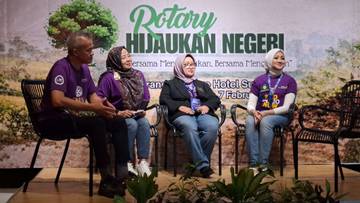Gandeng Pemkot Surabaya, Rotary Gelar Tanam 500 Pohon