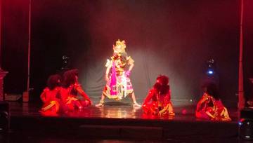 Wayang Topeng Panji Dipentaskan di Surabaya