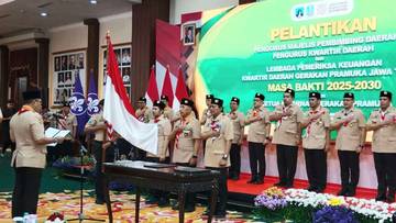 Pramuka Dukung Swasembada Pangan Lewat Petani Milenial