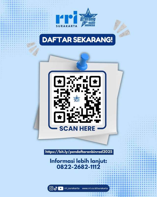 Bintang Radio RRI Surakarta Jadi Ajang Talenta Muda