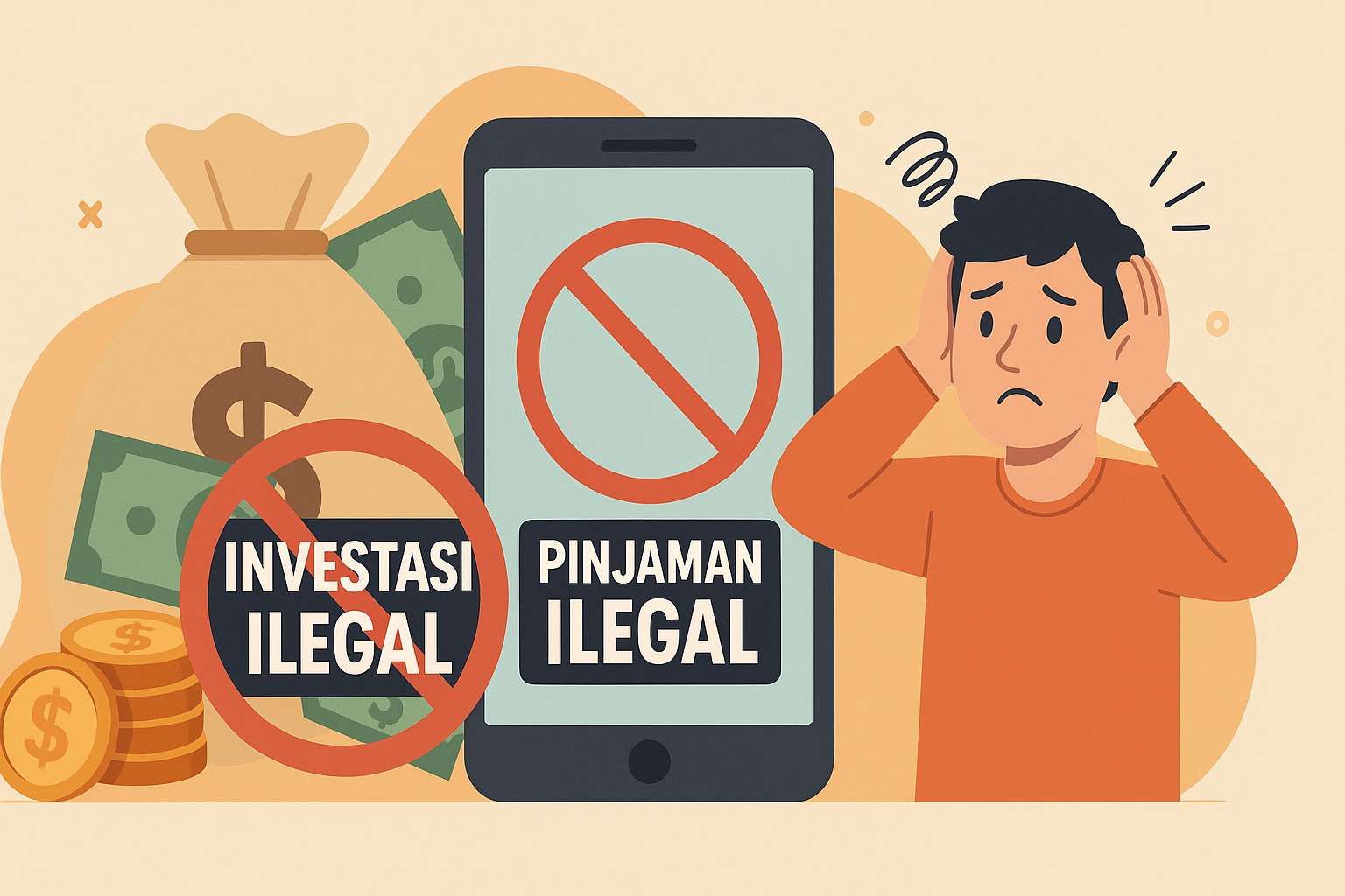 Waspadai Investasi Ilegal dan Pinjol Tak Terdaftar