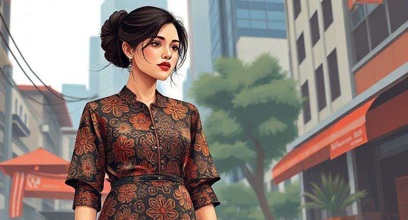 Batik dan Kebaya, Gaya Berbusana Masa Kini