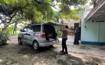 Kiprah Polisi di Sukoharjo, Sulap Mobil Pribadi Jadi Ambulans