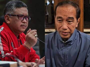 Jokowi Bantah Tudingan Hasto Sebagai Inisiator Revisi UU KPK