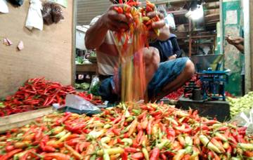 Harga Bapokting di Pasar Tradisional Sragen Mulai Naik