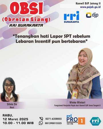 Segera Laporkan SPT Tahunan Sebelum Akhir Maret 2025