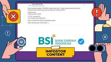 Waspada Penipuan Hadiah BSI Mobile, Jangan Klik Tautan Mencurigakan