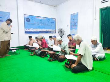 Samin, Penarik Becak Lansia Tak Surut Belajar Mengaji
