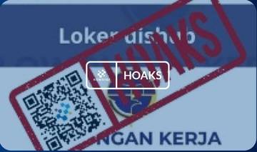 Hoaks, Tautan Lowongan Kerja Dinas Perhubungan