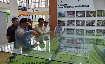 Tinjau Spam Regional, Anggota DPR RI Desak Pemda Maksimalkan Pemanfaatan Air Wososukas