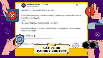Daihatsu Tutup Operasional di Indonesia Ternyata Hoaks Satire