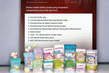 Waspada, 9 Produk Mengandung Babi Beredar di Pasaran