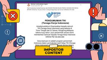 Bantuan Sosial untuk Pekerja Migran di Facebook Dipastikan Hoaks