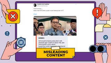 Hoaks, Kemenkes Wajibkan Penumpang Pesawat Tervaksinasi TBC