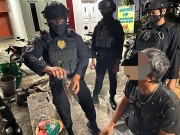 Asyik Pesta Miras Tiga Warga Banjarsari Diamankan