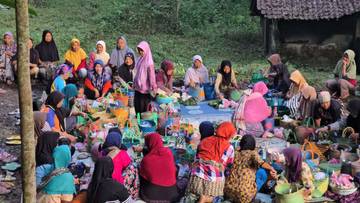 Panen Melimpah, Warga Gading Sragen Rutin Gelar Sadranan