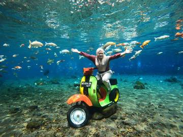 ​Wisata Air Umbul Ponggok Klaten Ikut Semarakkan SRGS