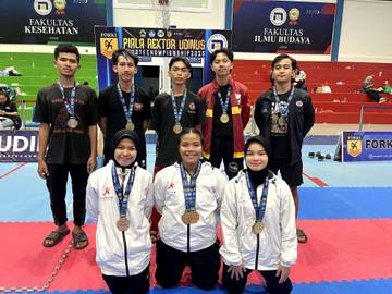 ​Mahasiswa UNS Raih Puluhan Medali  Ajang Karate Nasional