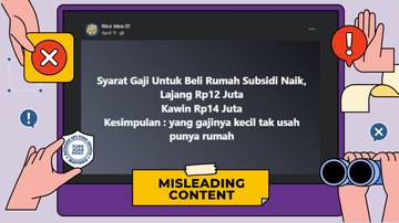Salah Paham Gaji Rp14 Juta Rumah Subsidi
