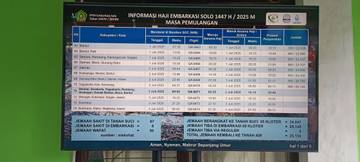 Empat Kloter Jemaah Haji Tiba di Donohudan