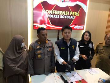 Polres Boyolali Ungkap Kasus Rantai Anak di Bawah Umur 