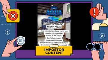 Waspada Beredar Lowongan Kerja Aqua Palsu di TikTok