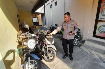 Polsek Kartasura Tangkap Mahasiswa Asal Palembang Pelaku Curanmor 